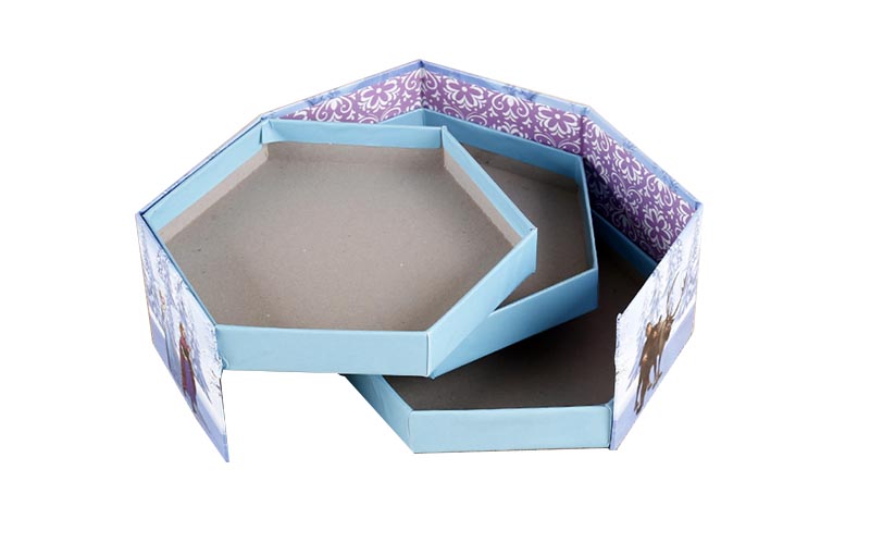 六角包装盒制作,异型包装盒定制，包装盒定制厂家